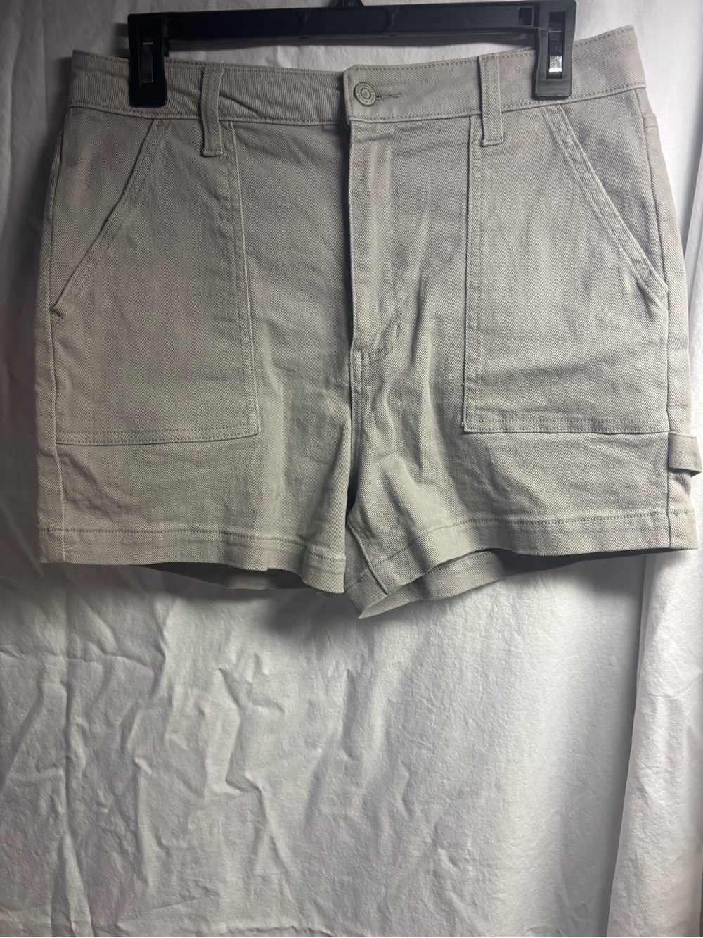 RSQ Neutral Gray High-Rise Shorts